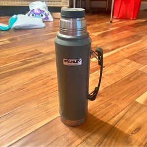 Green Stanley large thermos